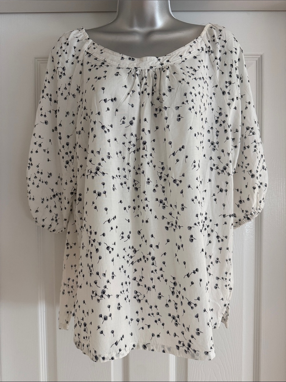 Alex & Jordan Ditsy Seed Head Top XL